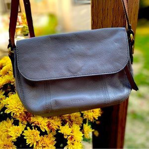 Fossil gray bag